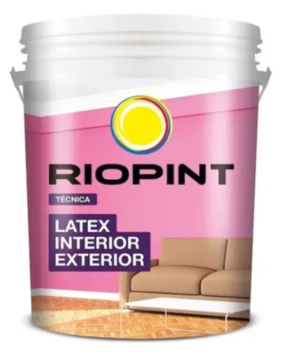 Pintura Látex Interior-Exterior RioPint Blanca 1L